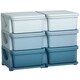 image 9 of HOMCOM Kids Storage Units with Drawers Chest Dresser Tower 