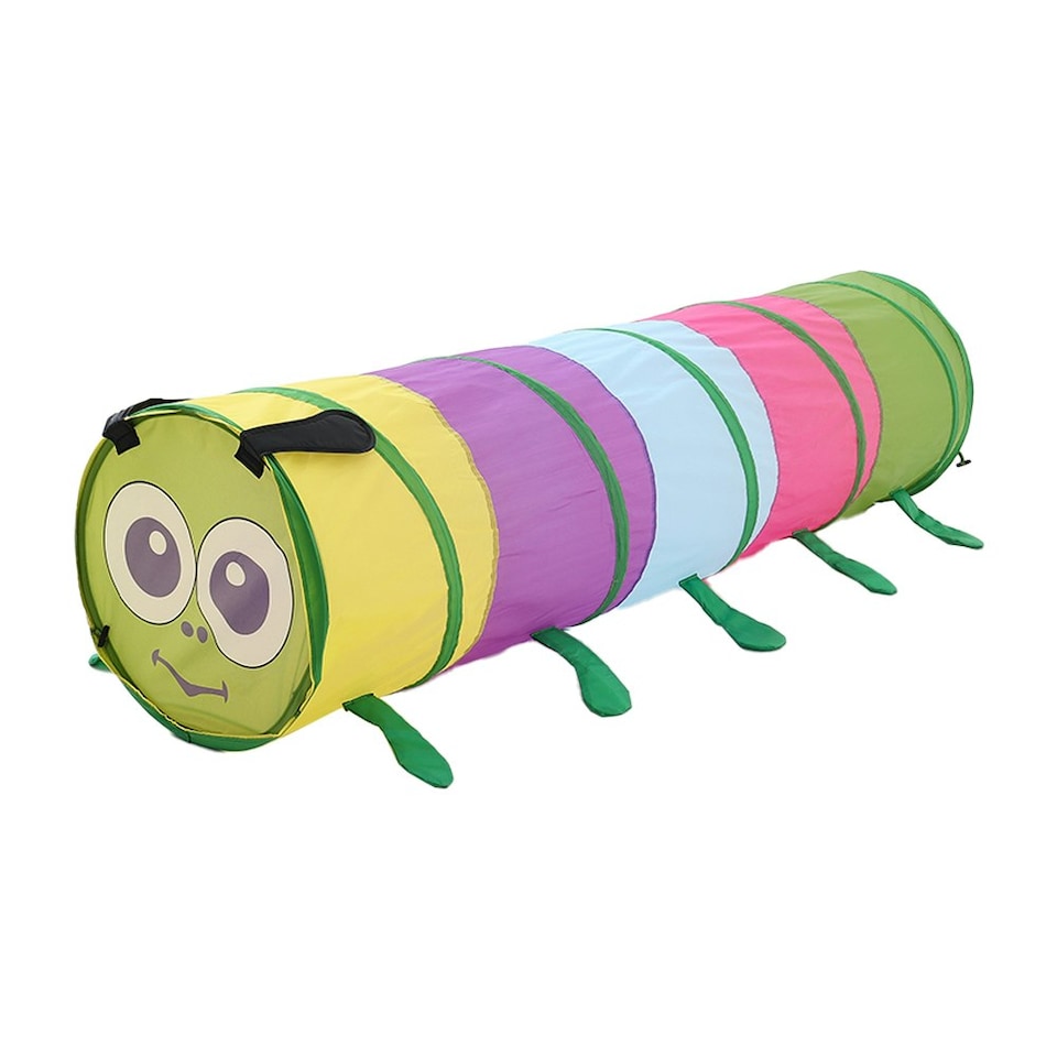 image 1 of Living and Home 6FT Caterpillar Crawl Play Tunnel for Kids