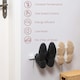 image 8 of HOMCOM Wall Mounted Electric Shoe Dryer Shoe Warmers for Boots 2 Pairs White