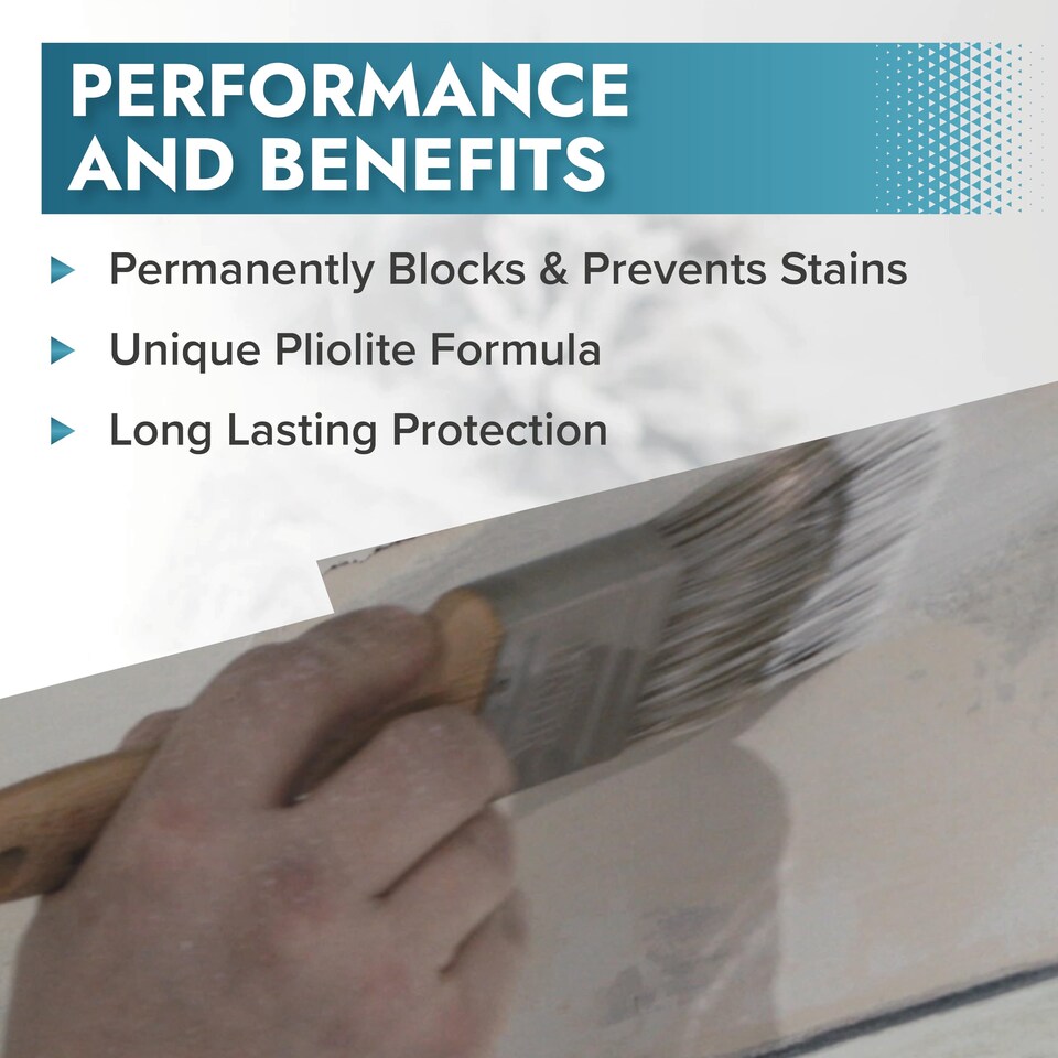 image 1 of Polar Stain Blocker Paint Interior Multi Surface Walls & Ceilings Matt | Cream | Matt Magnolia | 2.5 litre