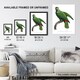 image 3 of The Festive Amazon Parrot Levaillant Huge Wall Art Poster Print 24X32"