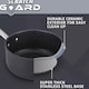 image 3 of Prestige Scratch Guard Non Stick 3 Piece Saucepan Set - Black