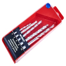 5 Piece masonry drill bit set - F1700