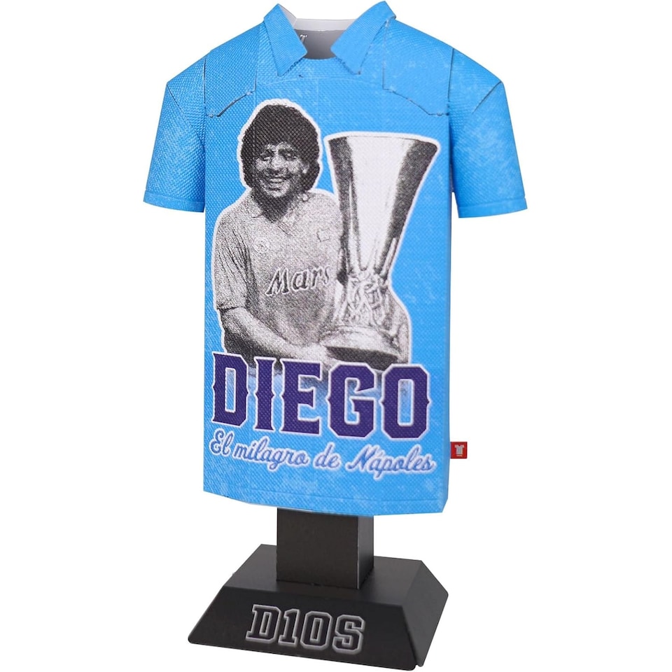 image 1 of RadStuff Metal Alloy Football Shirt - Maradona Alloy Shirt 1984/91