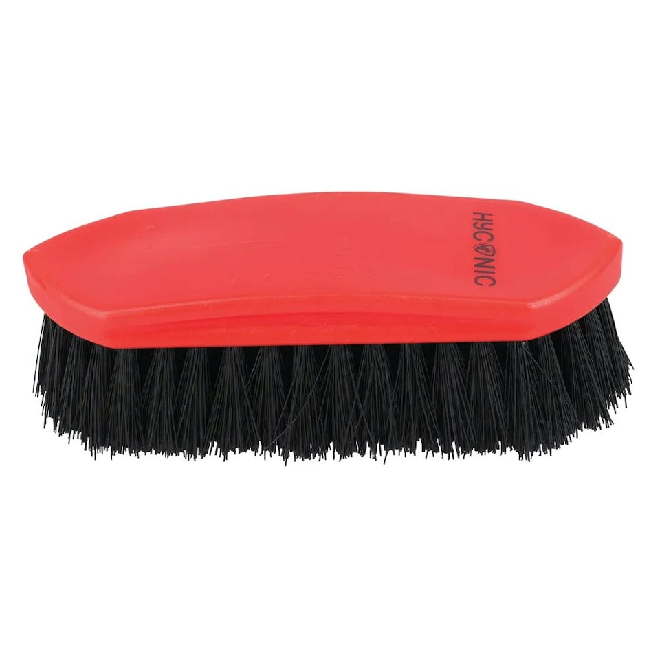image 1 of HYCONIC Horse Dandy Brush - Red/Black - One Size