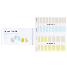 Nail Sticker (assorted Colour) - # Cotton Candy Fiesta Nail - 32pcs Multi