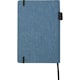 image 2 of Marksman Orin Recycled Polyester A5 Notebook - Hale Blue - A5