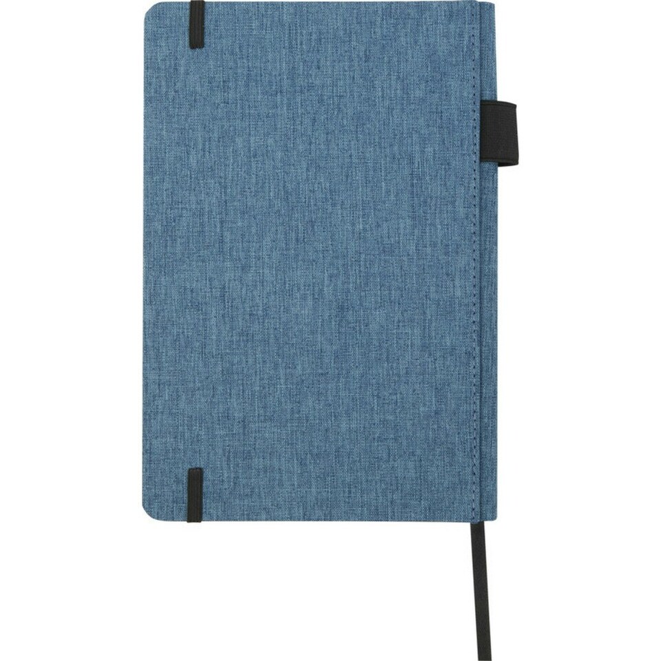 image 1 of Marksman Orin Recycled Polyester A5 Notebook - Hale Blue - A5