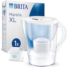 BRITA Marella XL Water Filter Jug White (3.5L) incl. 1x MAXTRA PRO Pure Performance Cartridge