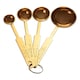 image 3 of Alchemist Gold Finish Measuring Spoons