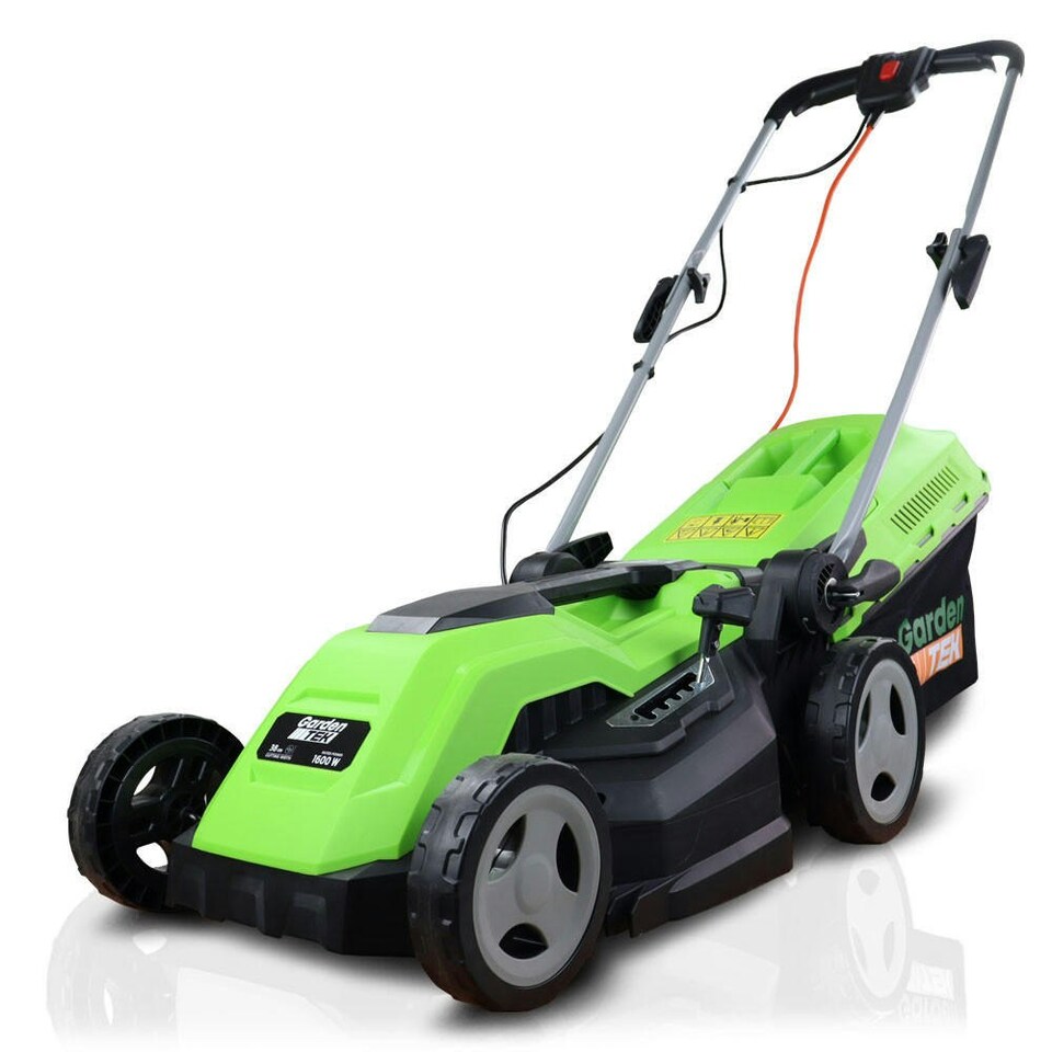 image 1 of GardenTek 38cm Corded Electric Lawn Mower with Rear Roller 1600w/230v | GT38E