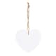 image 2 of Something Different Enjoy Your Retirement Heart Hanging Sentiment Sign - White - One Size
