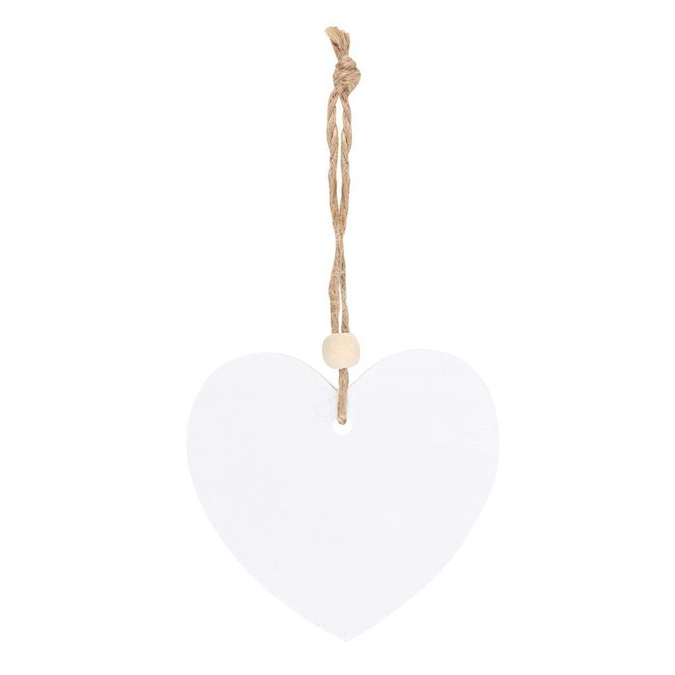 image 1 of Something Different Enjoy Your Retirement Heart Hanging Sentiment Sign - White - One Size