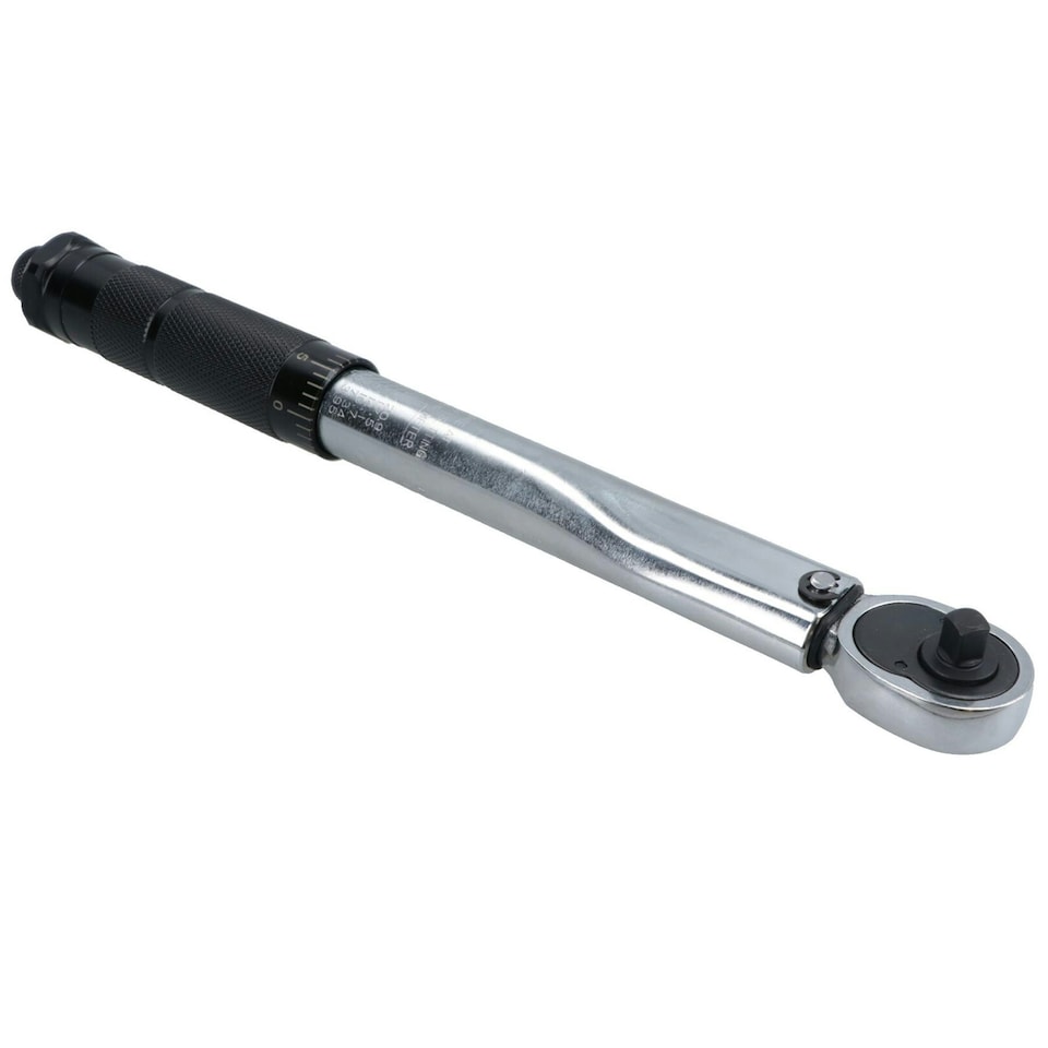 image 1 of 1/4in Drive Micrometer Adjustable Click Torque Wrench Ratchet 2.26 - 22.6Nm