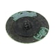 image 3 of 80 Grit 50mm Coarse Quick Change Sanding Discs Rust Removal Deburring 50pc