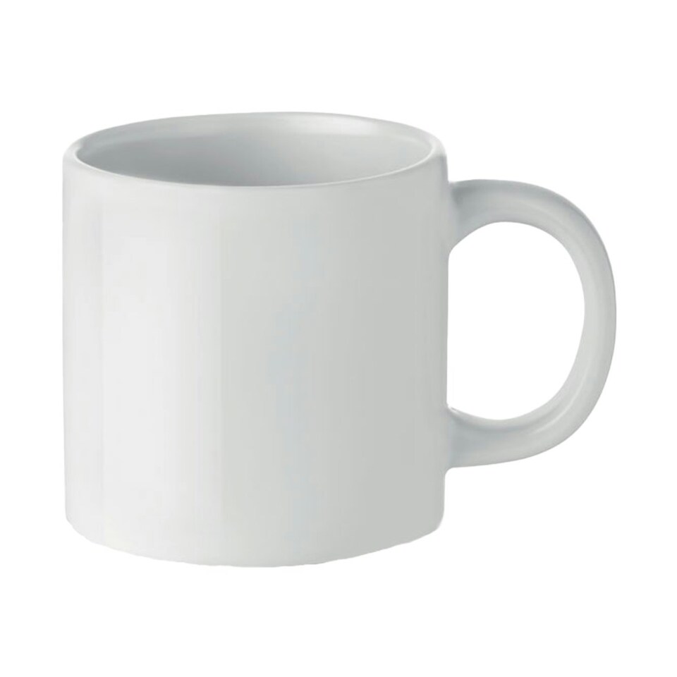 image 1 of MidOcean Mini Sublim Ceramic Sublimation 200ml Mug - White - One Size
