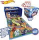 image 7 of Hot Wheels Cars Case Garage Box Playmat - 3-IN-1 Collapsible Car Toys Storage Box with Speed Roads I Toy Car Storage (Cars Not Included) | Blue