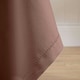 image 6 of Homescapes Chocolate Brown Cotton Round Tablecloth - 178 cm Brown