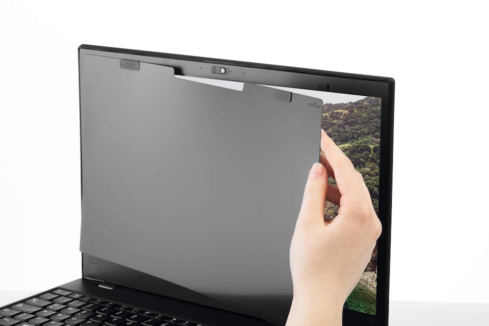 image 1 of Durable Anti-glare Magnetic Privacy Filter with Blue Light Filter | 14.0"