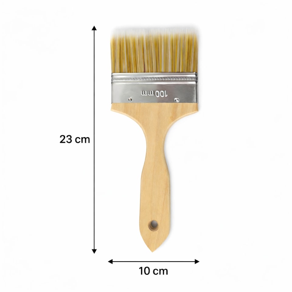 image 1 of Complete Decking Applicator Kit Telescopic Sponge Brushes and 100mm Edge Brush