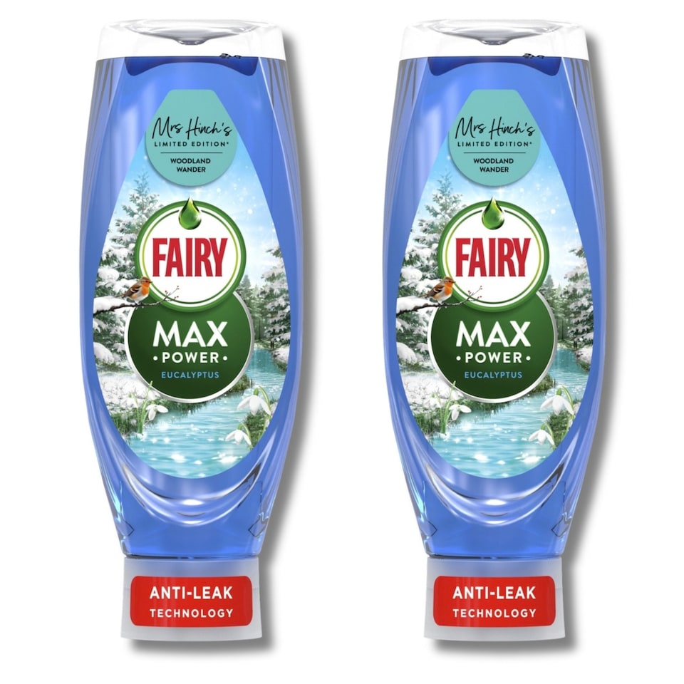 Fairy Max Power Hand Dishwashing Liquid Mrs Hinch Woodland Wander 730ml