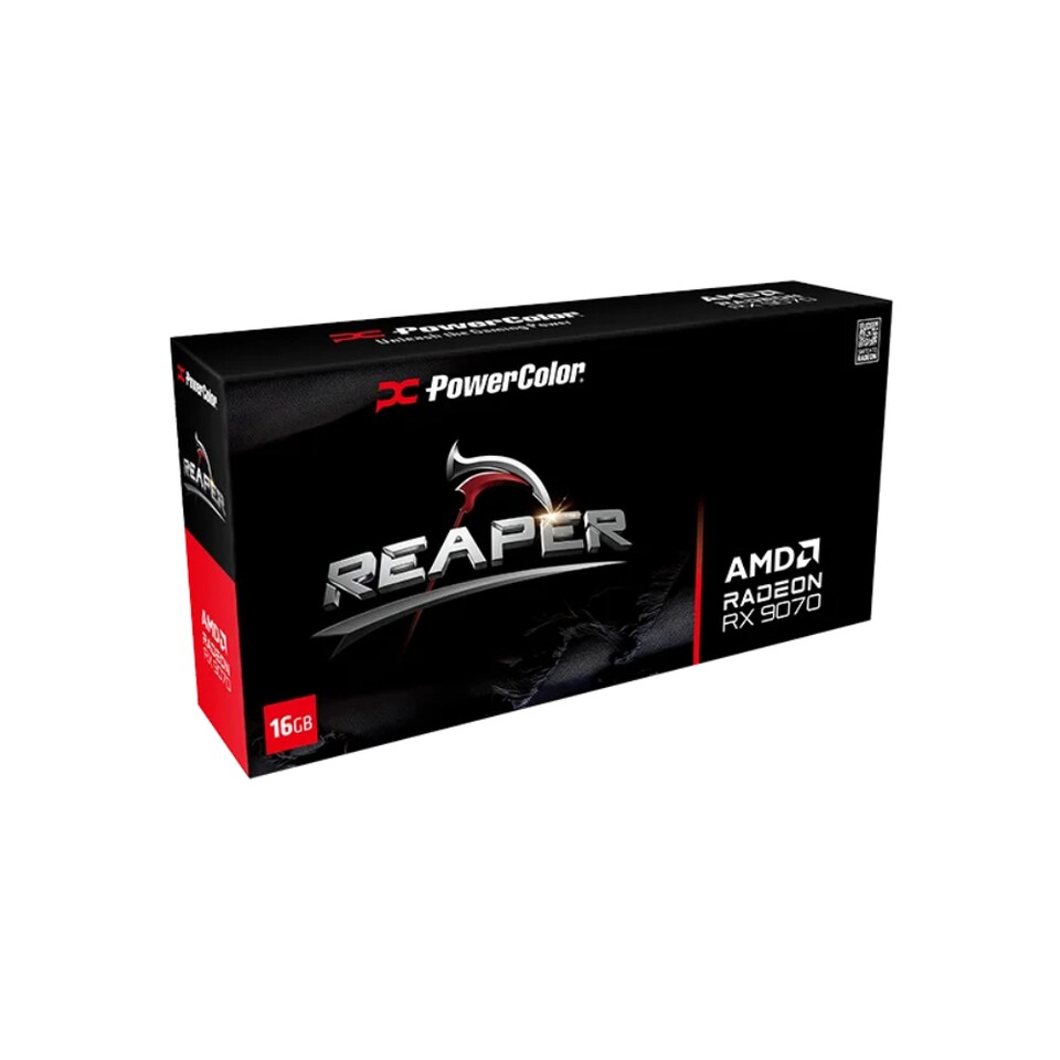 image 1 of PowerColor Reaper AMD Radeon RX 9070 16GB GDDR6 Graphics Card