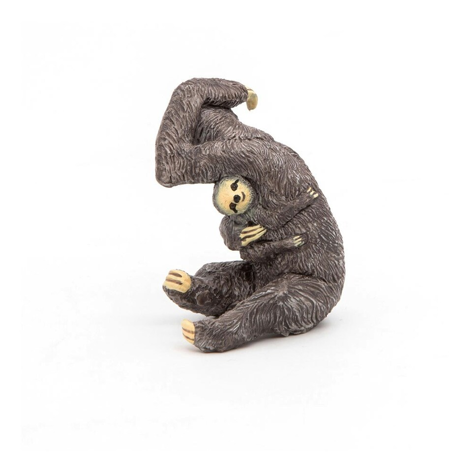 image 1 of PAPO Wild Animal Kingdom Sloth Toy Figure
