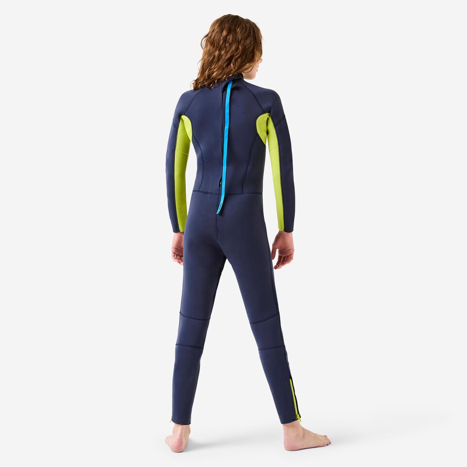 image 1 of Decathlon Kids’ Steamer Full Wetsuit 100 4/3
