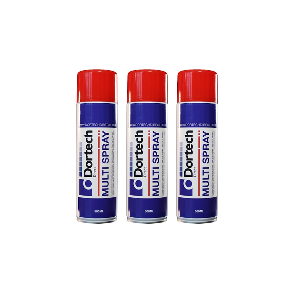 Dortech Multi-Spray (500ml) x 3