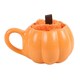 image 1 of Something Different Pumpkin Mug and Sock Set - Orange - One Size