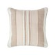 image 1 of Homescapes Cotton Striped Beige Cushion Cover Morocco - 45 x 45 cm | Cream | Beige | 45 x 45 cm