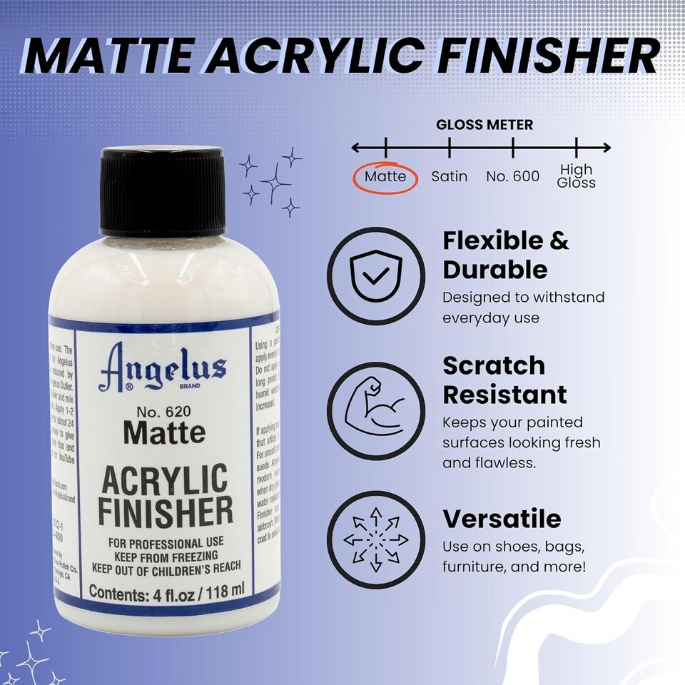 image 1 of Angelus 620 Matt Finisher - Matte Finish Protection Sealer