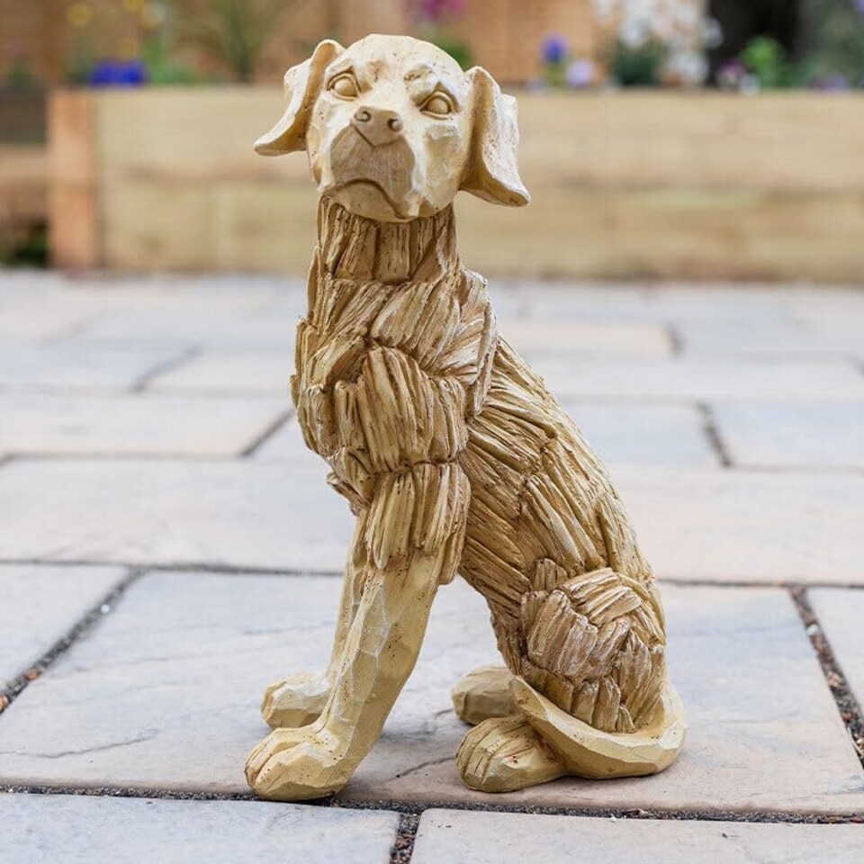 image 1 of Marco Paul Dog Garden Ornaments Outdoor Animal Sculpture