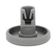 image 4 of SPARES2GO Basket Wheels compatible with Hotpoint Dishwasher Dishwasher 40mm x 8