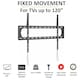 image 2 of Tech ART GO120F Fixed 60-120" TV Bracket