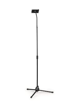 Durable TWIST 360 Gooseneck Tablet and Phone Holder iPad Tripod Stand | Black | Black