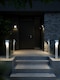 image 4 of Nordlux Pontio Outdoor Wall Light White Aluminium Solar GU10 Sensor Weatherproof - Mains Powered, IP54 | White | White