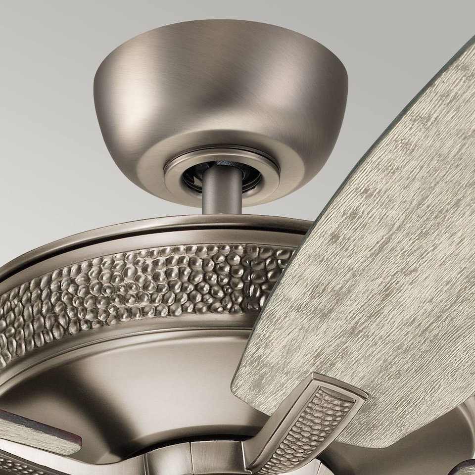 image 1 of Monarch II 132cm Ceiling Fan Burnished Antique Pewter, Remote Control
