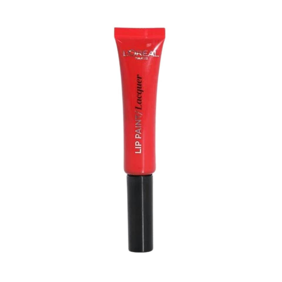 image 1 of L'Oreal Paris Lacquer Lip Paint Kit - Red Fiction