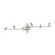 image 1 of Alfa  6 Light Adjustable Spotlight Bar Nickel, GU10