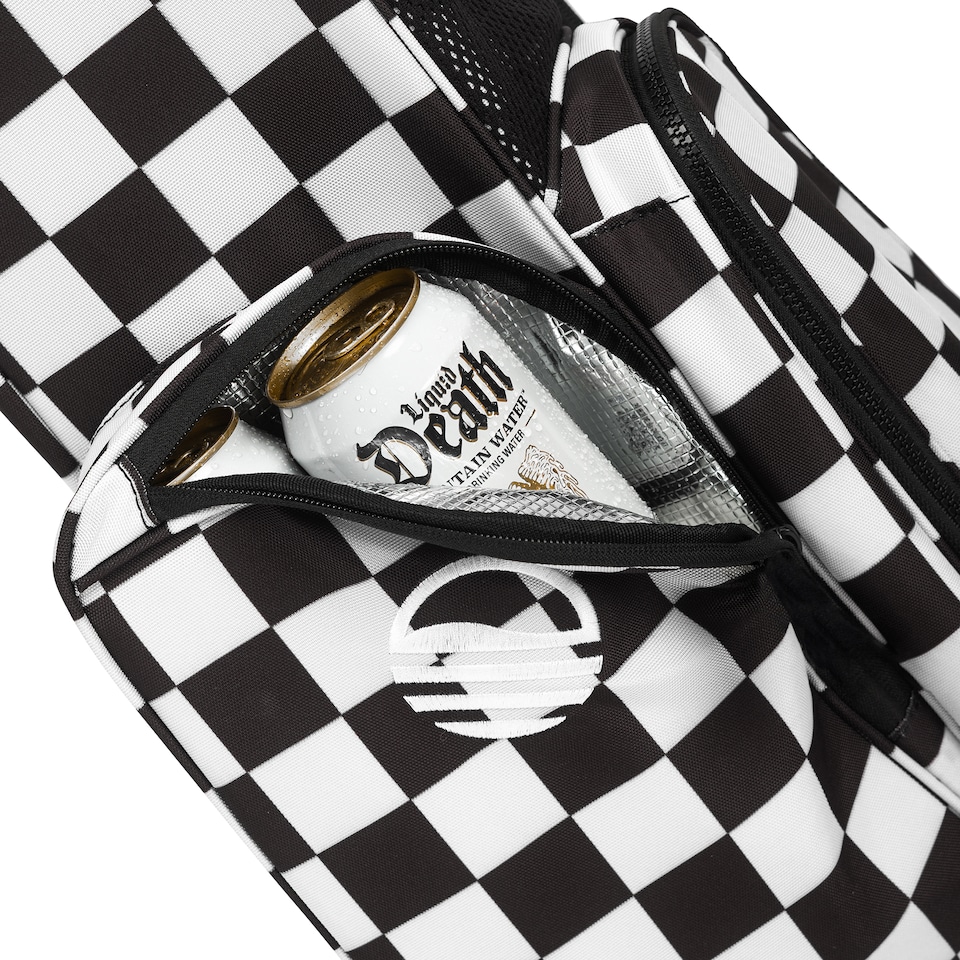 image 1 of El Camino Golf Bag - - Black & White Checker