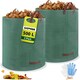 image 5 of 2 x 500L Garden Waste Bags GIOVARA Waterproof Heavy Duty, Waterproof, Foldable, Reusable Garden Waste Bags