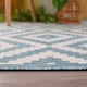 image 4 of The Rugs Outdoor Indoor Diamond Garden Patio Rug Weather Resistant Jet Washable | 100