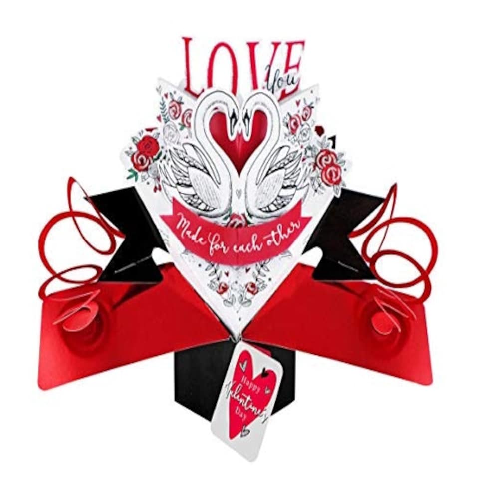 image 1 of Second Nature Valentine's Day Pop Up Card