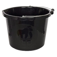 Red Gorilla Premium Bucket - Black - 14L