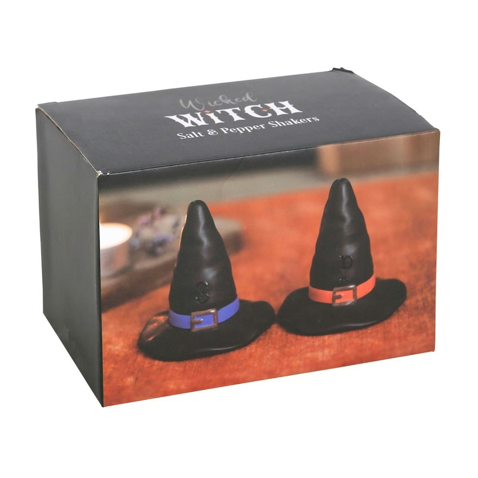 image 1 of Withes Hat Salt & Pepper Shakers