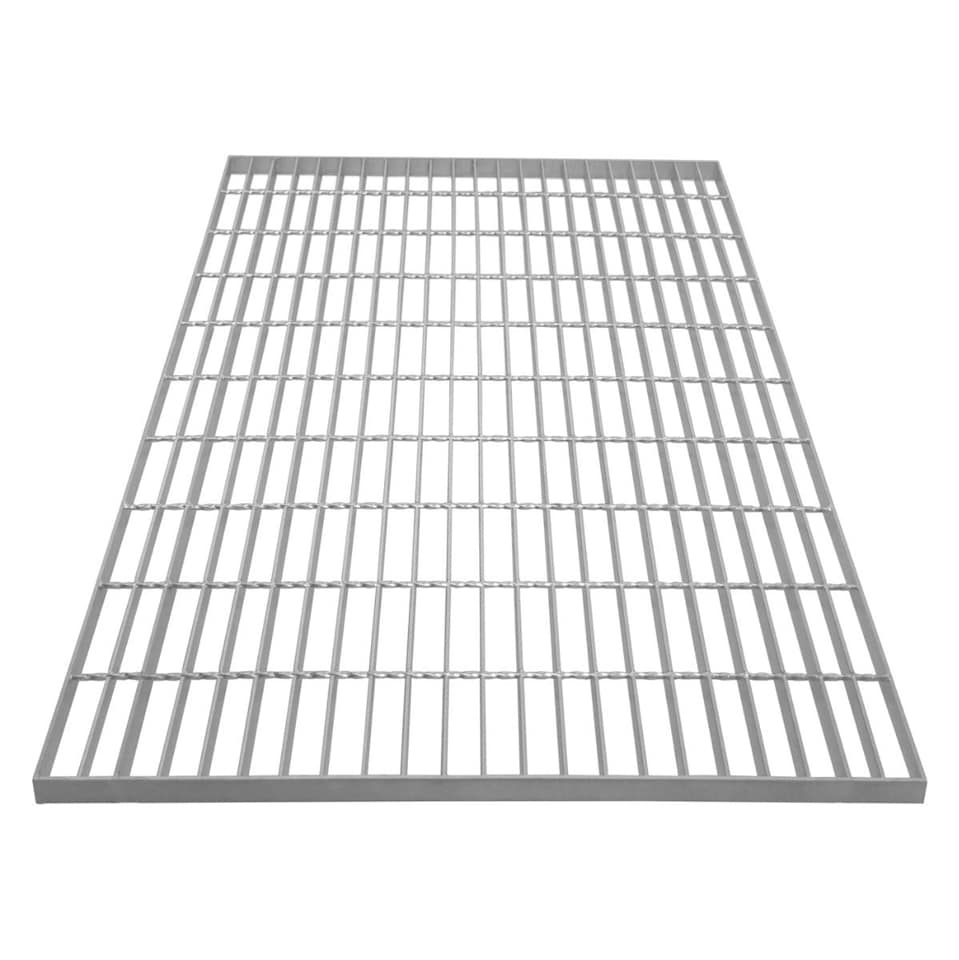 image 1 of Galvanised Grating - 1000mm x 800mm | Silver