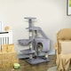 image 7 of PawHut 125cm Cat Tree for Indoor Cats, Kitten Scratching Post, Grey