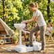 image 2 of Outsunny 24L Portable Portable Hand wash Sink Hand Washing Basin Water Tank HDPE