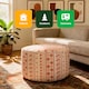 image 6 of Gardenwize Outdoor Morocco Pouf Ottoman